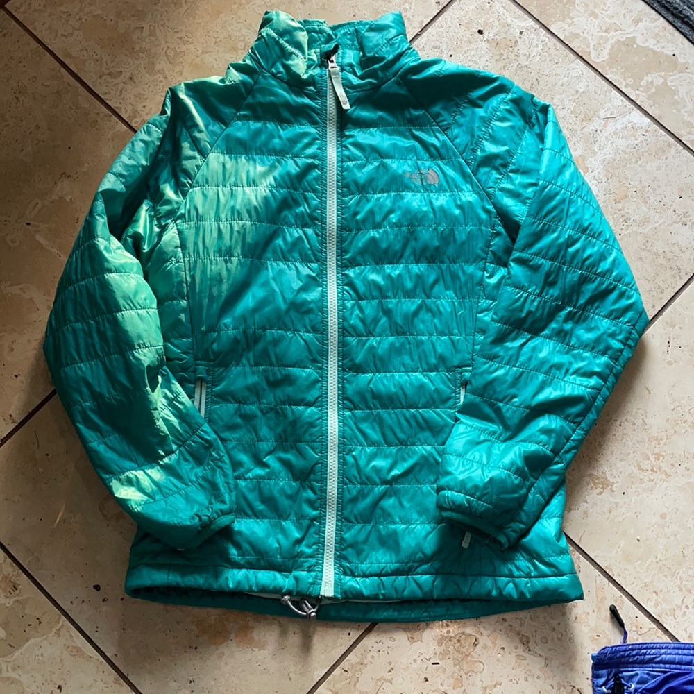 North Face Girls coat size large.